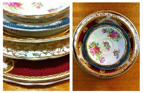 My antique plates